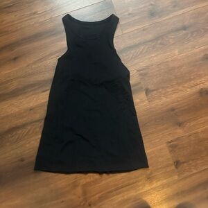 Black lululemon racer back tank